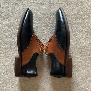 Johnston & Murphy Two Tone Oxford Shoes